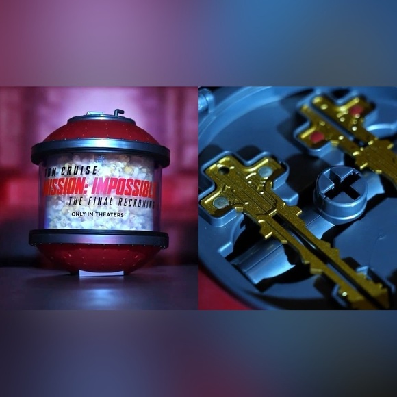 Mission Impossible The Final Reckoning - Popcorn Bucket LED w/ Keys - BN… - Picture 2 of 6